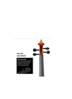 Megarya Megarya Indian Maple Wood Handmade Acoustic Violin Full Size with Bow, Rosin, Carrying Hard Case, Instrument for Beginners, Adults, Boys, Girls, Children, Kids with Hard Case Bow And Rosin(EQ)  - Image 5