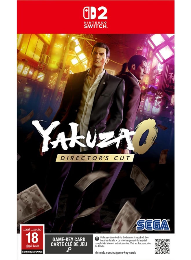 Sega Yakuza Zero Director'ut Switch 2 - nintendo_switch - Image 1