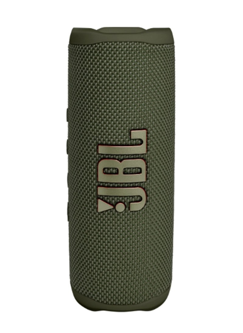 JBL Flip 6 Portable Waterproof Speaker Green  - Image 1