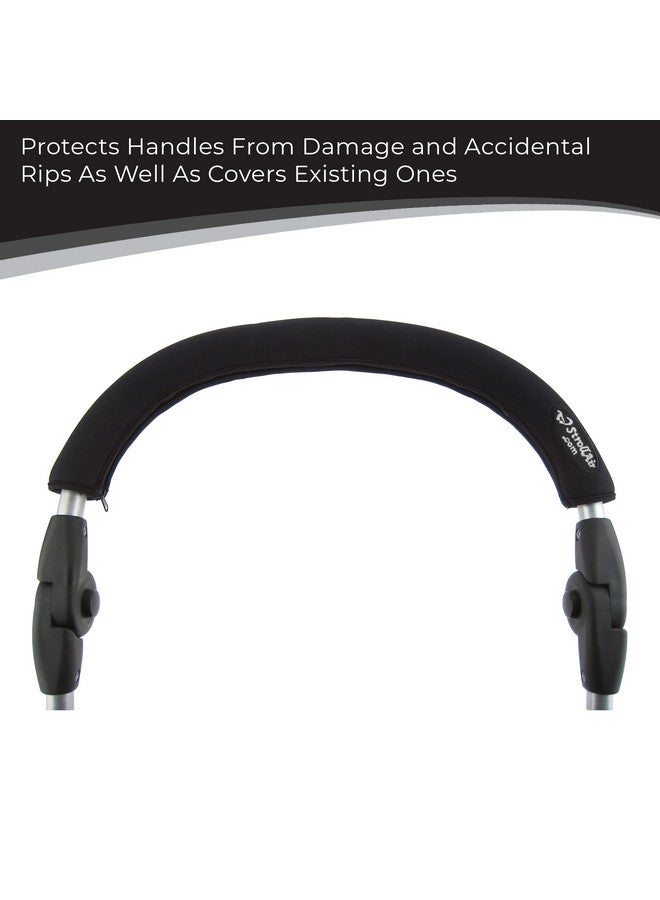 StrollAir Universal Handle Sleeve Cover, Black, 24", 1 Count - Image 3