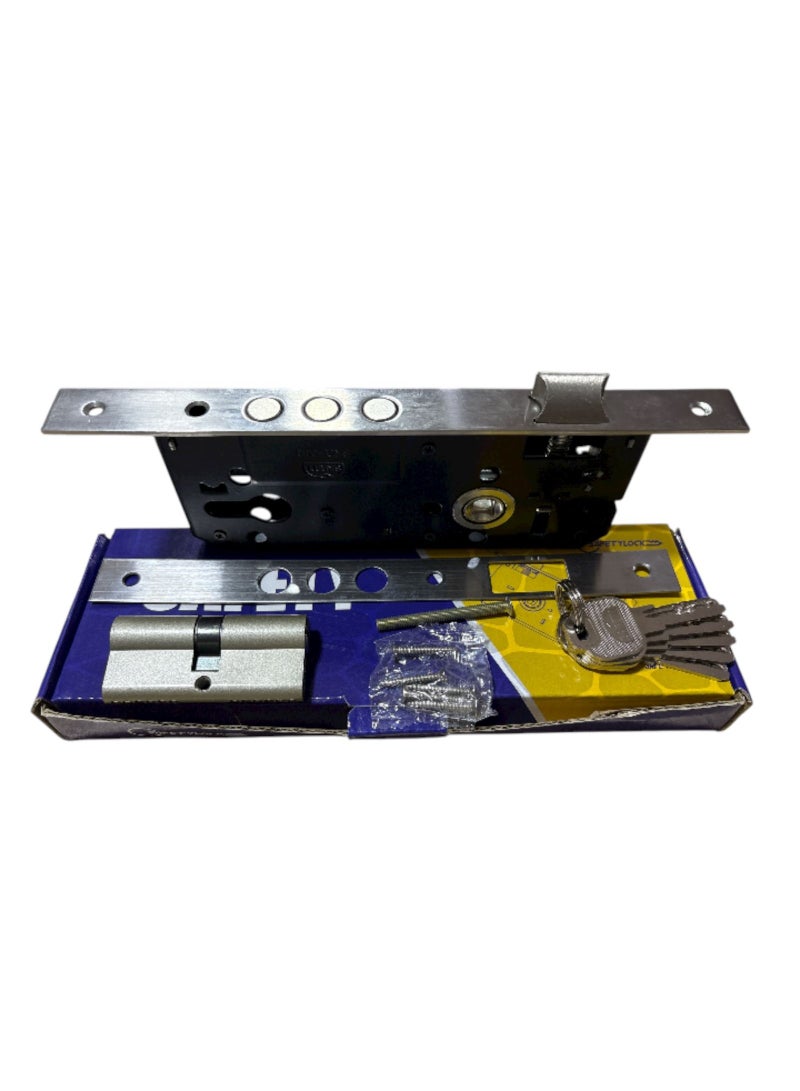 Ultra Secure Lock Set with 5 Keys – Heavy-Duty Door Security System