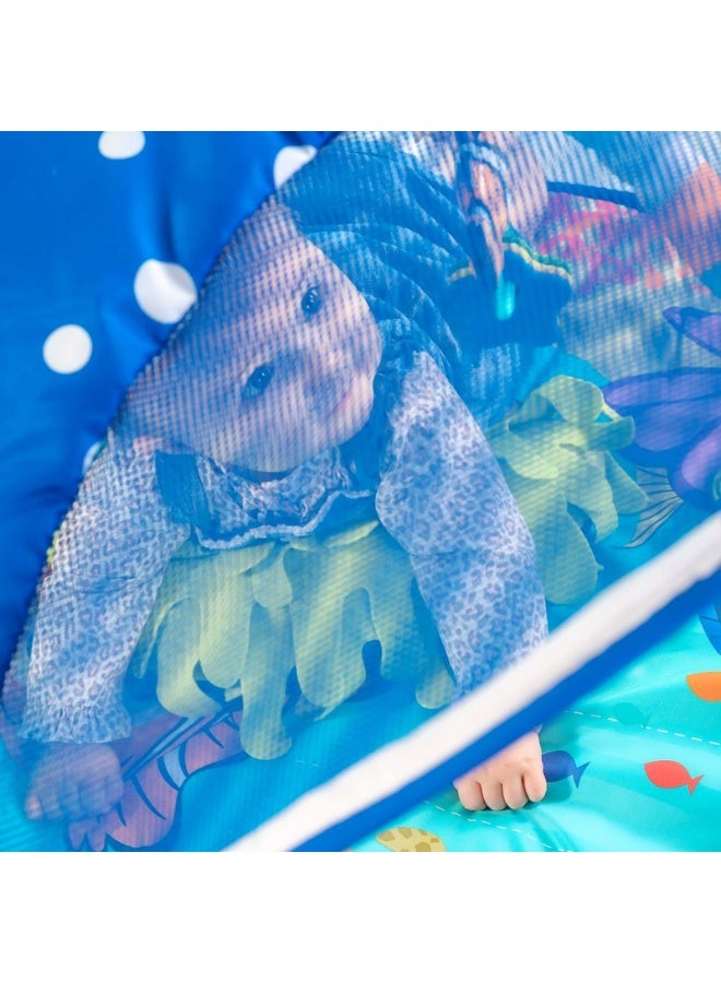 Bright Starts - Disney Baby Finding Nemo Mr. Ray Ocean Lights & Music Play Gym, Ages Newborn + - Image 3