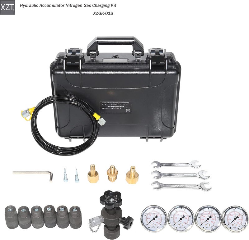 XZT GK-01S Hydraulic Accumulator Nitrogen Charging System - Image 5