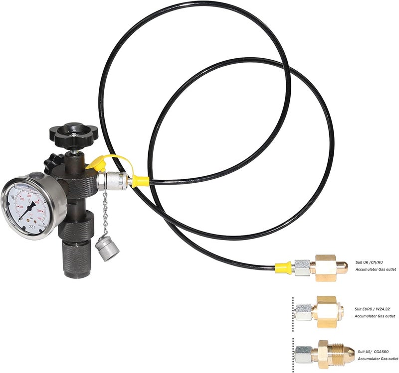 XZT GK-01S Hydraulic Accumulator Nitrogen Charging System - Image 3