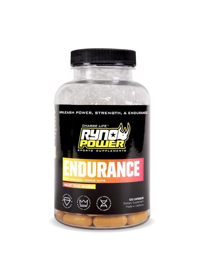 Ryno Power Endurance Stimulant-Free Energy Supplement Capsules (25 Servings) - Image 1