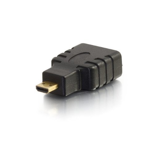 C2G Micro HDMI to HDMI, HDMI Adapter, Black, Cables to Go 18407 - Image 2