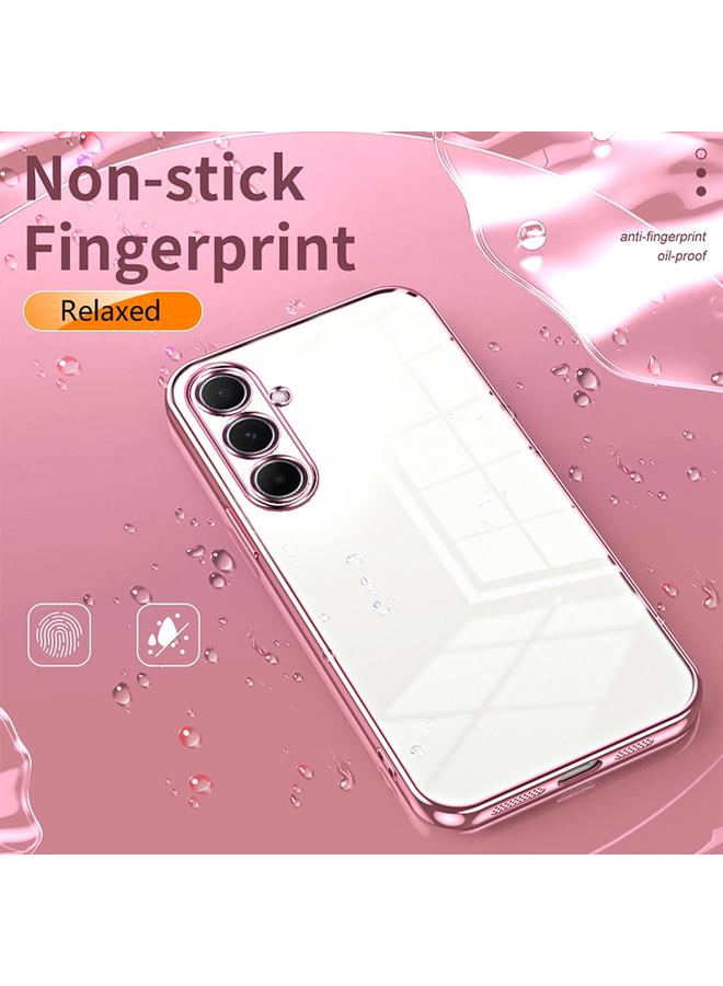 اس-توب جراب لهاتف Samsung Galaxy A56، جراب شفاف مطلي بفتحة دقيقة - Image 4