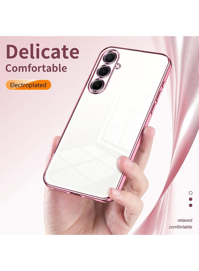 اس-توب جراب لهاتف Samsung Galaxy A56، جراب شفاف مطلي بفتحة دقيقة - Image 5