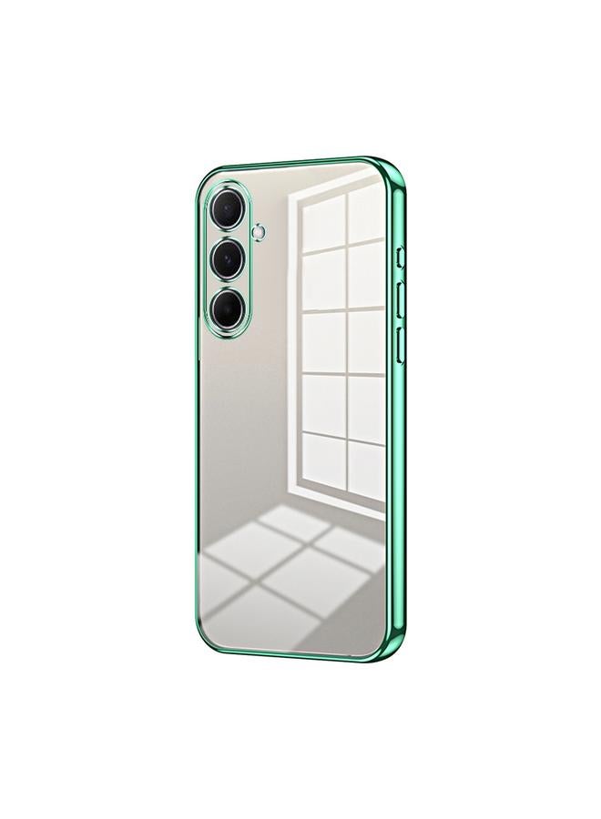 اس-توب جراب لهاتف Samsung Galaxy A56، جراب شفاف مطلي بفتحة دقيقة - Image 1