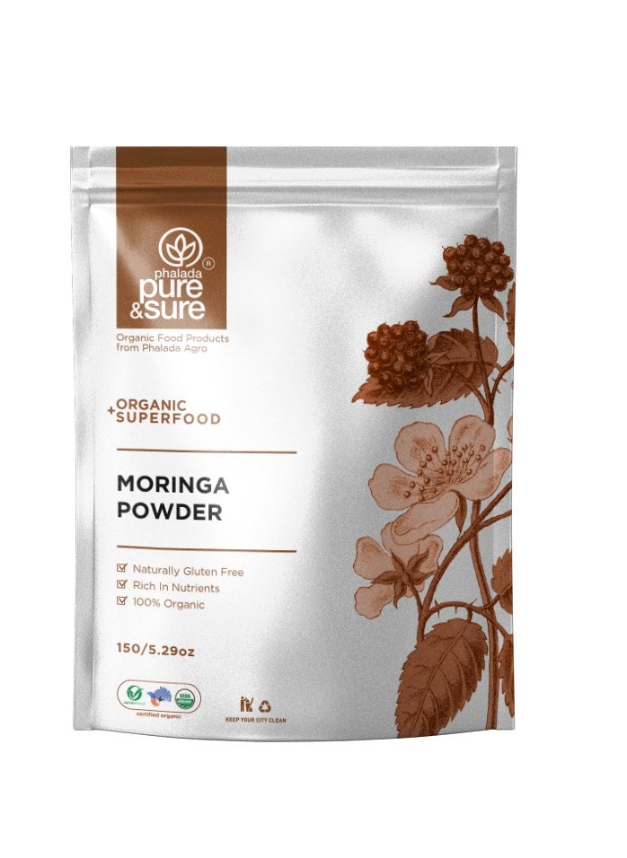 Pure & Sure Organic Moringa Powder 100g  - Image 1