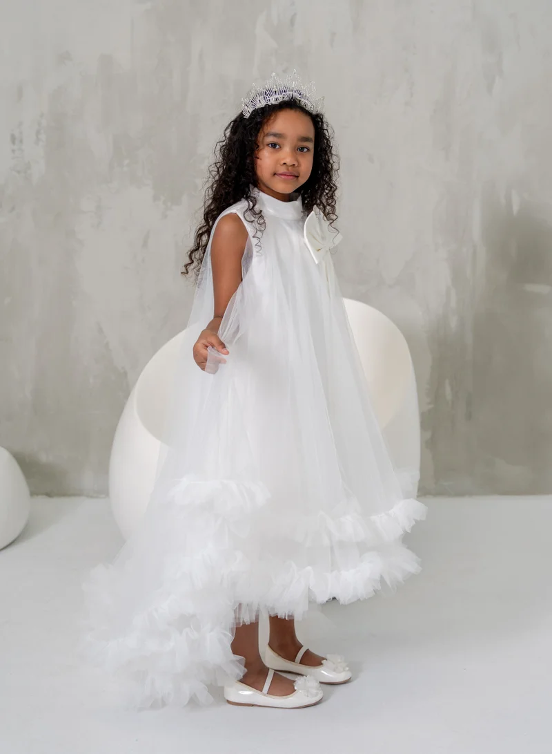 دىدانيالا Ruffled Tulle Dress