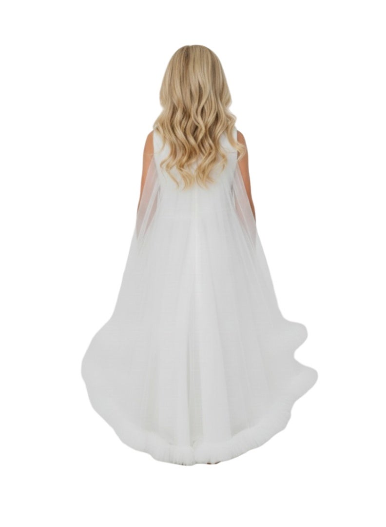 D'Daniela Ruffled Tulle Dress - Image 4