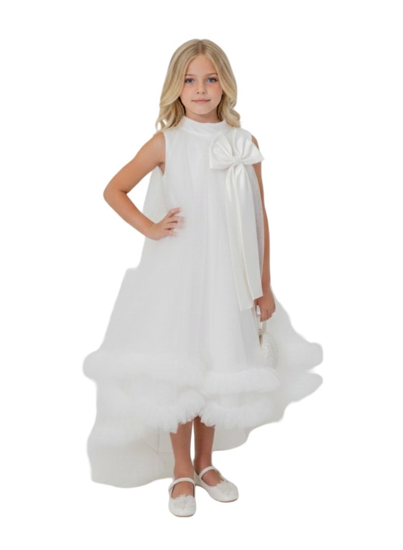 D'Daniela Ruffled Tulle Dress - Image 1