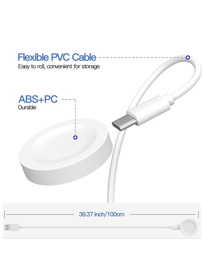 حَبْل تِك قاعدة شحن USB متوافقة مع ساعات هواوي الذكية - شاحن مغناطيسي سريع - Image 4