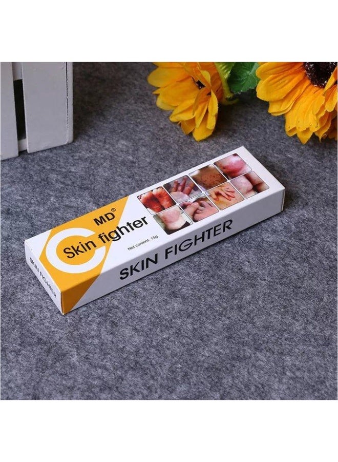 MD Skin Fighter Antifungal Cream 15g – Fast and Convenient Topical Skin Treatment for Itching, Fungal Infections, Ringworm, Athlete’s Foot, Rashes, and Irritated Skin – Compact Tube Ideal for Home and Travel - Image 5