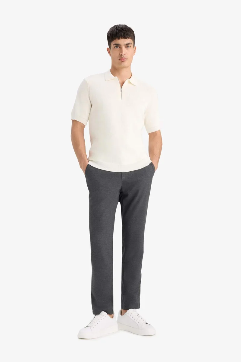 Defacto  jogger Regular Hem Trousers for Men | Best Price UAE
