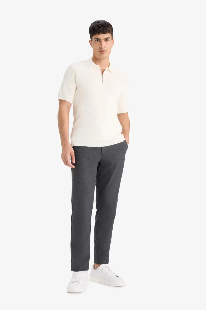 Defacto  jogger Regular Hem Trousers for Men | Best Price UAE