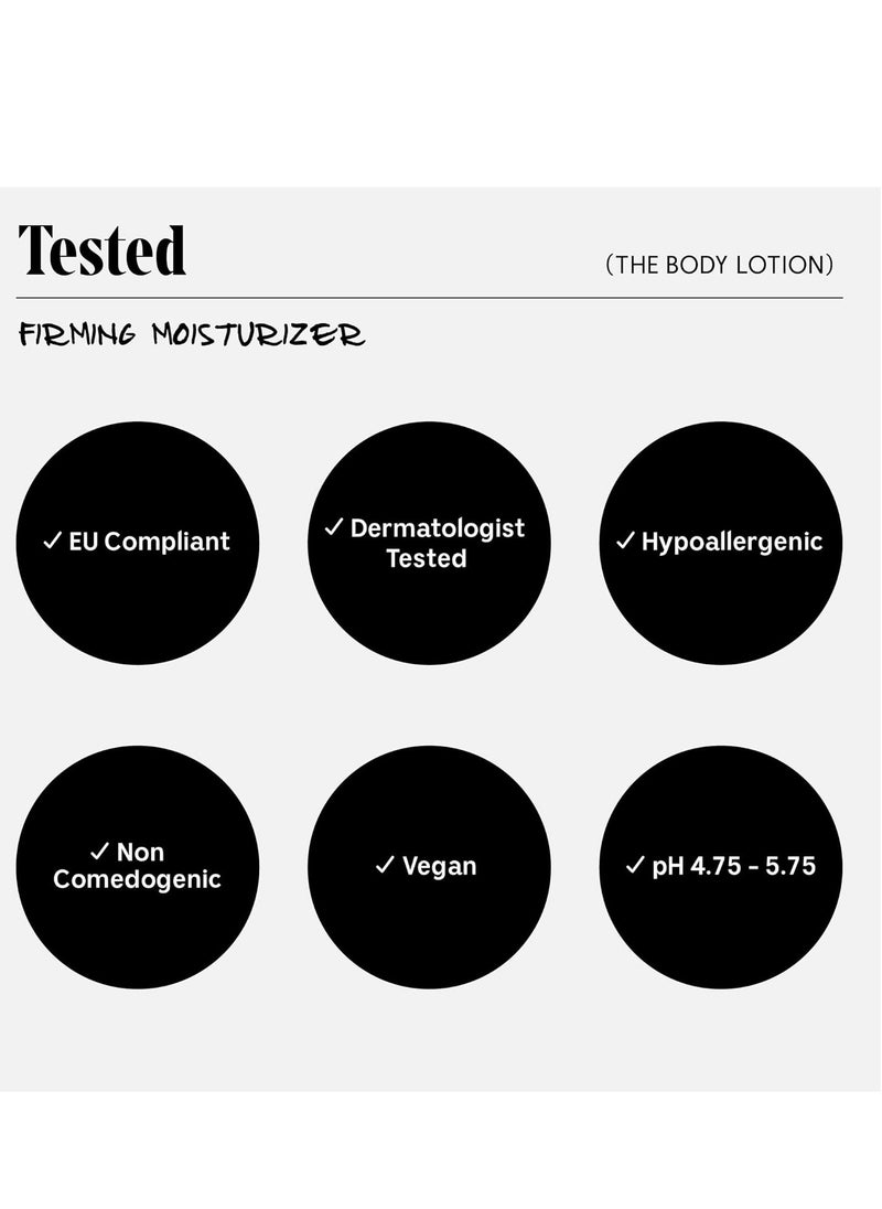 Necessaire Nécessaire The Body Lotion Fragrance-Free. Firming Body Lotion for Women & Men. 48 Hour Moisture. 5 Peptides, 2.5% Niacinamide, Vitamin C/E + Omega 6/9. Non-Comedogenic. 6.8 fl oz.  - Image 5