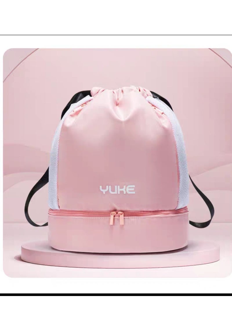 Fitness bag for men and women, large capacity backpack, waterproof bag