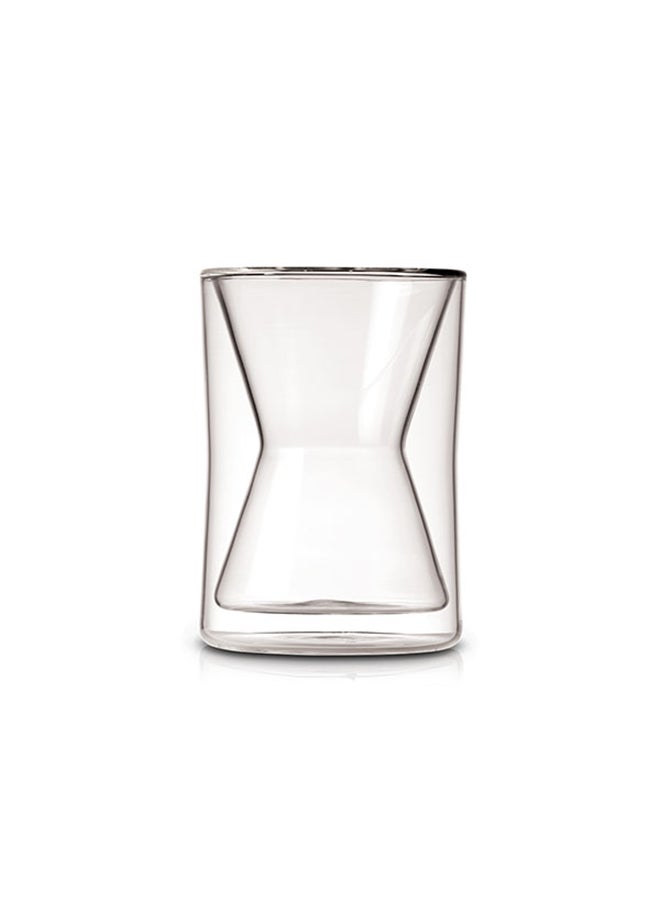 كيميكس كوب قهوة مزدوج الجدار، زجاج بوروسيليكات - 10 أونصة - Image 1