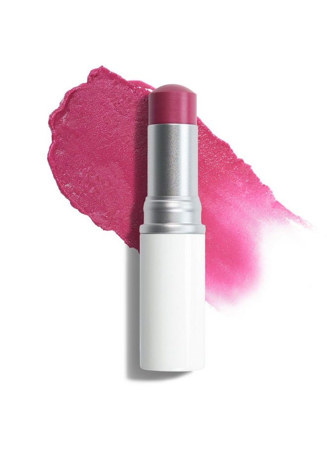 هينس بلسم True Dimension Radiance Balm 10G - عصا هايلايتر للوجه ببريق طبيعي لامع، بلسم توهج أحمر خدود كوري شفاف بلون البشرة، قوام مناسب، عصا مكياج متعددة (1، أرجواني فاتح، Tp006)  - Image 1