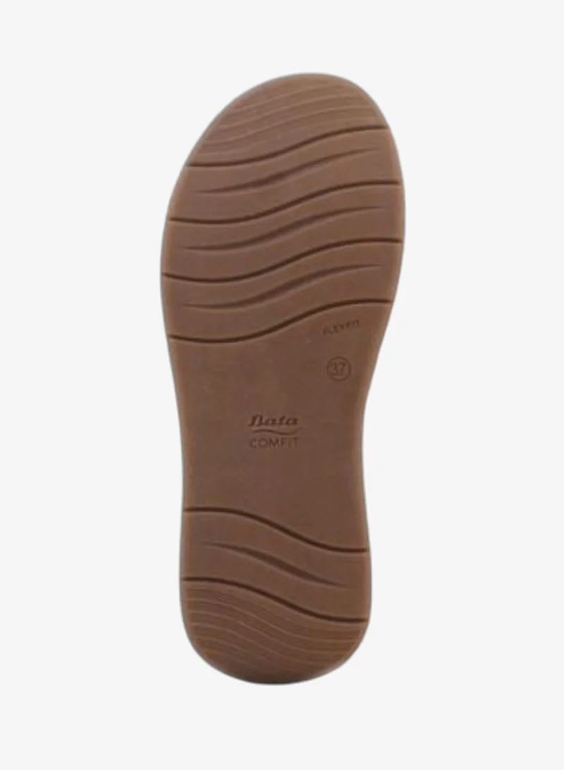 Bata  Metallic Cross-Strap Wedge Sandal for Women | Best Price UAE