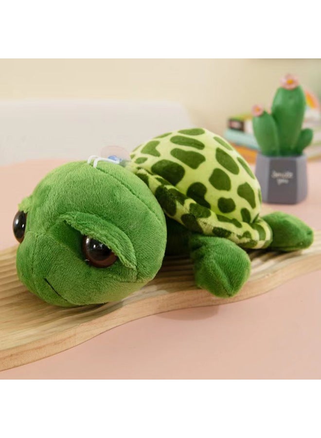 Premium Small Dolls Toy Grabber Machine Wedding Celebration Flocking Plush Toys Short Hair Rabbit Design Customizable PP Cotton-Color:Crystal Super Soft Flower Turtle 20 Cm-Height:As Above - Image 1