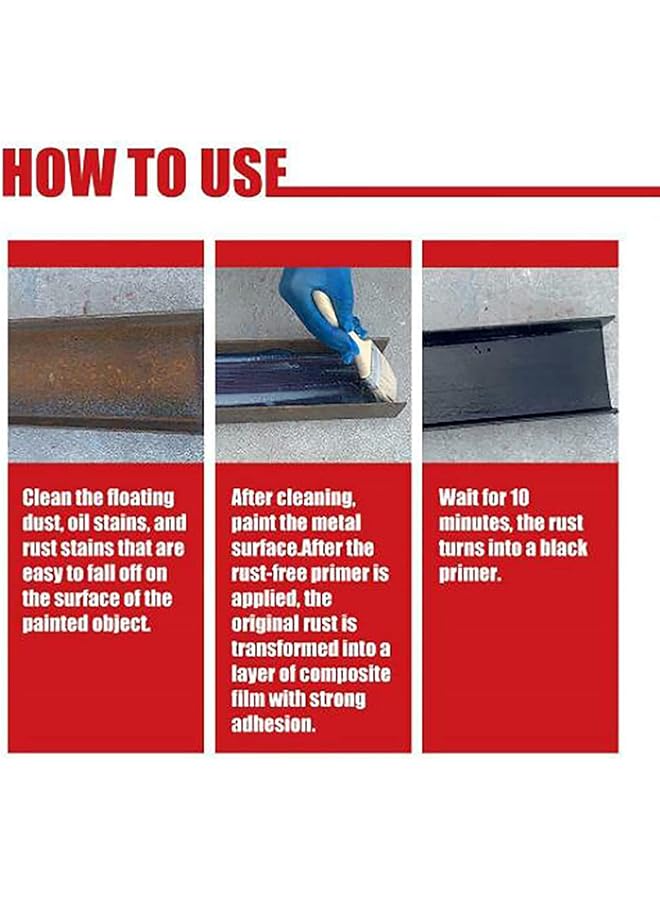 100Ml Water-Based Metal Rust Remover (1Pc) - Image 4