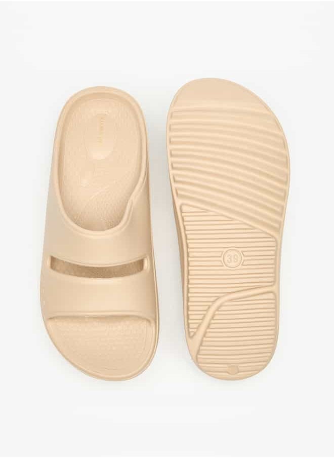 Flora Bella By Shoexpress Women Solid Slip-On Slide Slippers  - Image 4