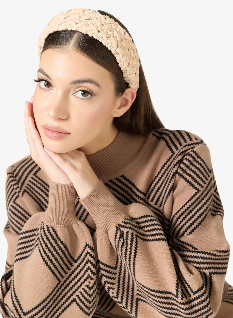 Khizana Woven Texture Headband