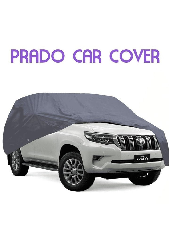 تويوتا غطاء سيارة تويوتا برادو ناعم ومناسب تمامًا للأتربة والماء ، غطاء سيارة محمي من الأشعة فوق البنفسجية. - Image 1