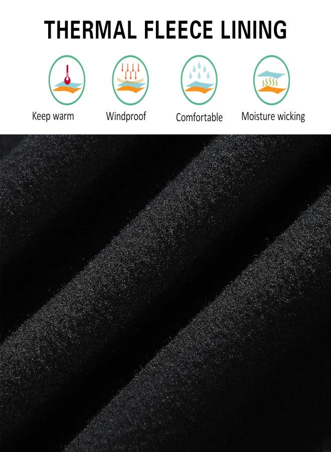 WOSAWE Men Cycling Vest Windproof Thermal Fleece Sleeveless Bike Jacket for Outdoor Sport Running Hiking Walking - Image 3