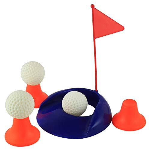EKTA Golf Set Single Indoor Fun Game for Kids Yellow - Image 2