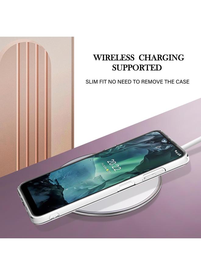 اس-توب جراب لهاتف Nokia G21 / G11 مصنوع من مادة TPU الرخامية المطلية بالكهرباء IMD - Image 4