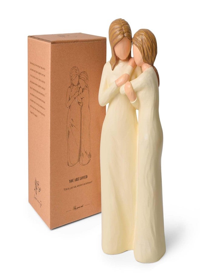 Faumsut Sister Gifts for Women, Best Friend Sisters Birthday Gift, Unique Resin Sister Figurines Gifts for Sisters from Sister, Mother and Daughter, Sisters or Friendships - Image 1