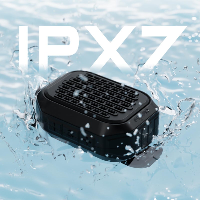 comiso Wearable Bluetooth Speaker- IPX7 Waterproof Updated, 10H Playtime Clip-On Wireless Portable Speaker Built-in Mic for Hands-Free Music/Calls, Work/Outdoor,Running/Cycling - Image 3