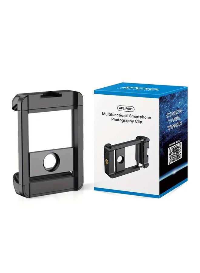 بلاك أبيكسيل كلبس عالمي للهواتف الذكية مع خيط 17 ملم لمعظم العدسات - Image 2