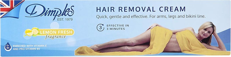 Dimples Hair Removal Cream Lemon Fresh 50 ml - Image 1