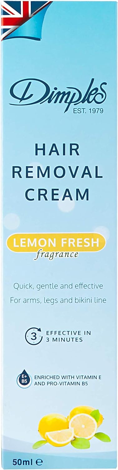 Dimples Hair Removal Cream Lemon Fresh 50 ml - Image 2