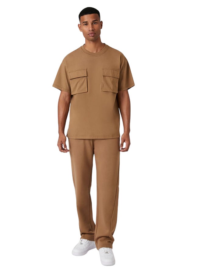 FOREVER 21 Pocket Drawstring Sweatpants - Image 1