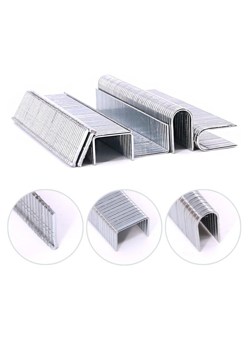 Halamine Staple Gun Kit with Staple Remover and 600Pcs Staples Selection Pack Kit，Hand Operated Carbon Steel Gun Tacker Tool for Upholstery, Fixing Material, Decoration, Carpentry, Furniture - Image 2