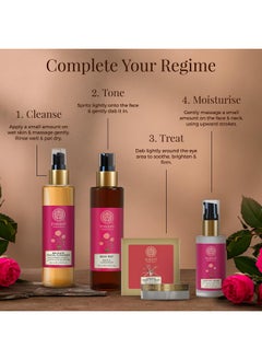 Forest Essentials Forest Essentials Travel Size Facial Tonic Mist Pure Rosewater | Refreshing Face Toner For Pore Tightening And Hydration | Alcohol-Free Toner For Glowing Skin | 50 Ml, Pack of 1  - Image 4