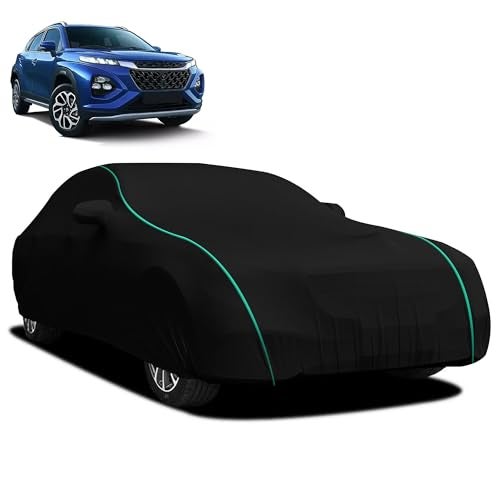 AutoGuys Car Cover Waterproof GL-2 for Maruti Suzuki Fronx [Year 2023 Onwards] - Fronx Car Cover Dust & UV Protection Fronx Car Body Cover with Mirror Pocket Soft Cotton Lining - Image 1