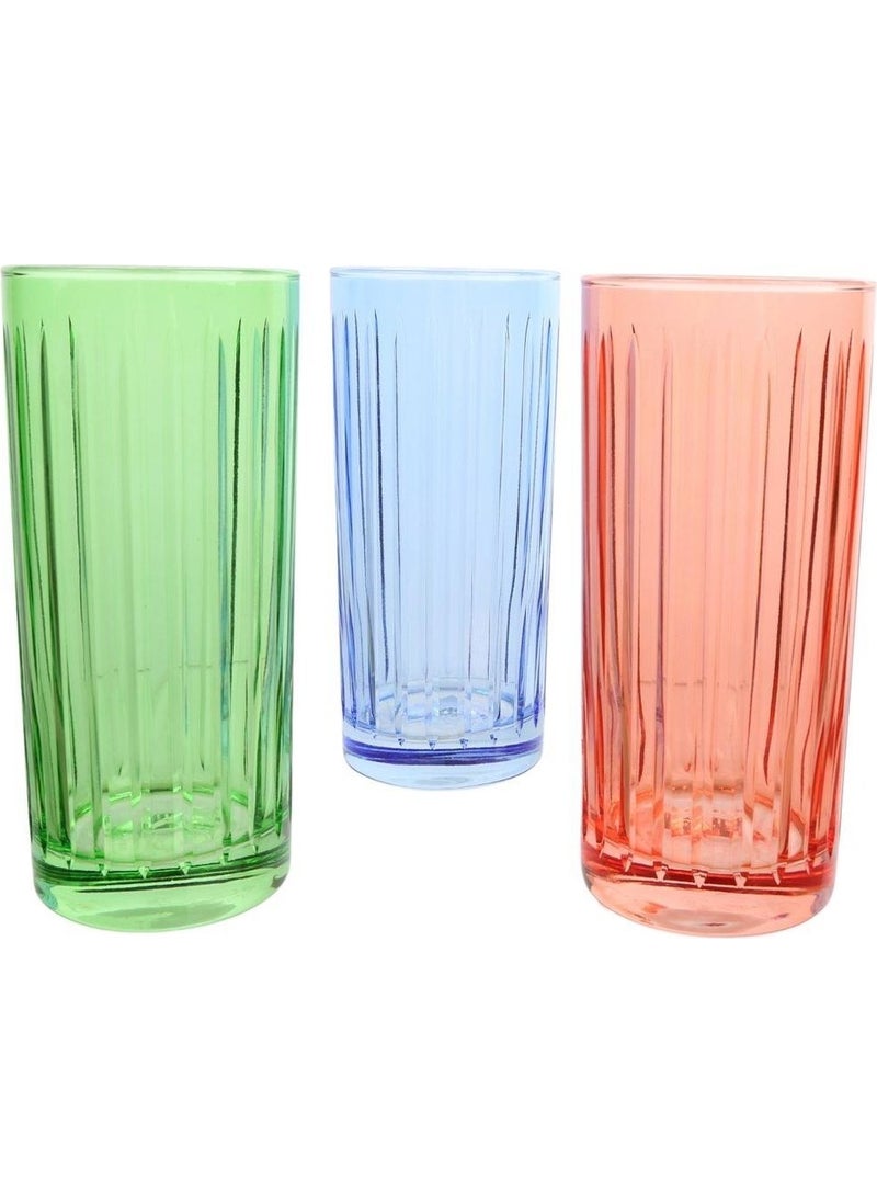 LuckyArt - Lycm 090 Sophia Set of 6 Soft Drink Glasses - Image 1