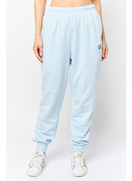 Reebok Women Sportswear Fit Embroidered Logo Outdoor Sweatpants, Light Blue  - Image 1