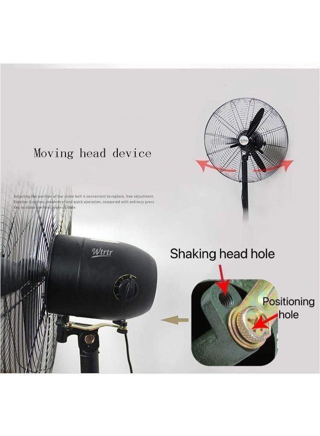Wtrtr 26 Inches Aluminum Leaf Industrial High Power with 230W Oscillating  Exhaust Fan  - Image 4