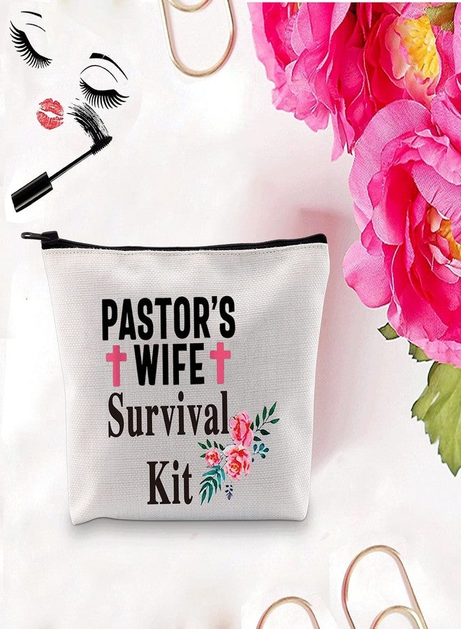 PXTIDY Pastor's Wife Survival Kit Religious Pastors Wife Gift Cosmetic Bag Minister's Wife Pastor's Wife Appreciation Gift - Image 5