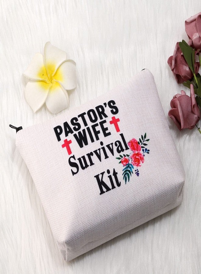 PXTIDY Pastor's Wife Survival Kit Religious Pastors Wife Gift Cosmetic Bag Minister's Wife Pastor's Wife Appreciation Gift - Image 3