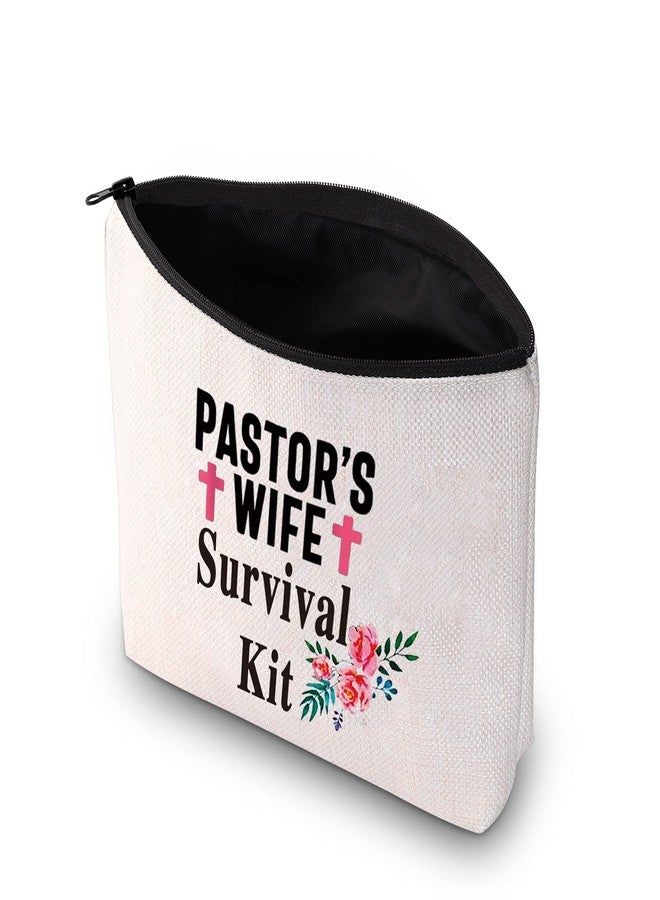 PXTIDY Pastor's Wife Survival Kit Religious Pastors Wife Gift Cosmetic Bag Minister's Wife Pastor's Wife Appreciation Gift - Image 2