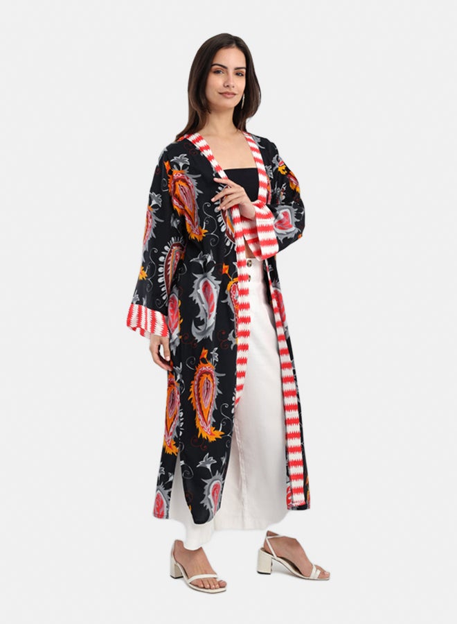 Carina Colored Viscose Kimono  - Image 2